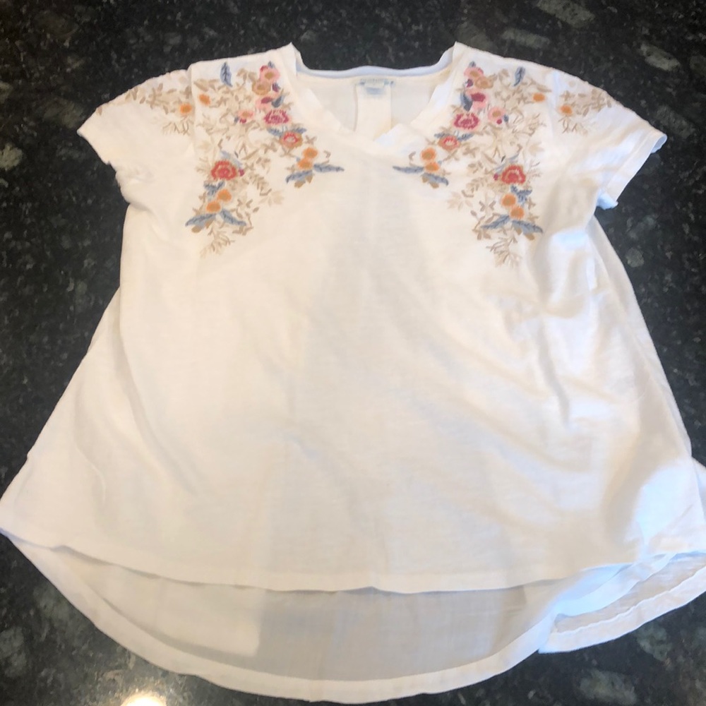 Embroidered shirt from Sundance catalog
